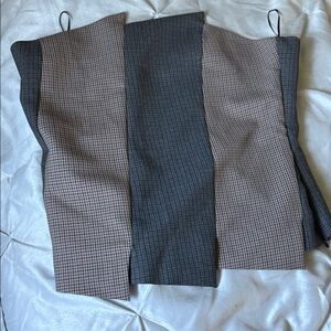 Stylish Checkered Crop Top
